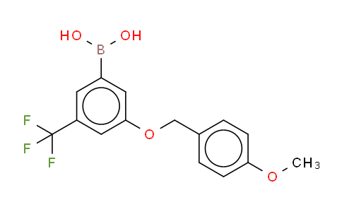 3-(4-Methoxy)benzyloxy-5-trifluoromethylphenylboronic acid