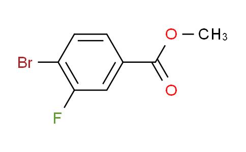 Methyl 4-bromo-3-fluorobenzoate