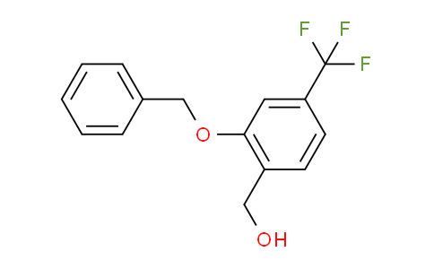 (2-(Benzyloxy)-4-(trifluoromethyl)phenyl)methanol