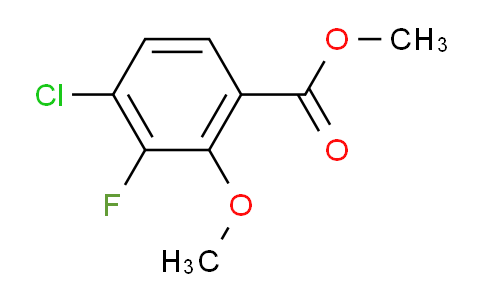 Methyl 4-chloro-3-fluoro-2-methoxybenzoate