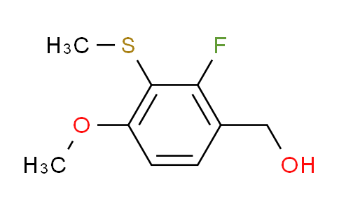 (2-Fluoro-4-methoxy-3-(methylthio)phenyl)methanol