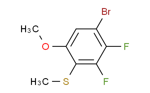 (4-Bromo-2,3-difluoro-6-methoxyphenyl)(methyl)sulfane