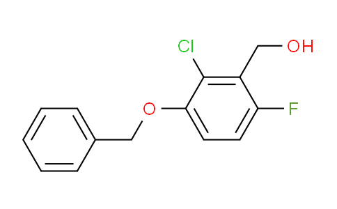 (3-(Benzyloxy)-2-chloro-6-fluorophenyl)methanol