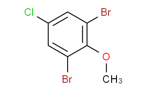 1,3-二溴-5-氯-2-甲氧基苯
