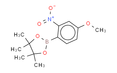 2-(4-Methoxy-2-nitrophenyl)-4,4,5,5-tetramethyl-1,3,2-dioxaborolane