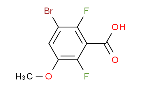 3-bromo-2,6-difluoro-5-methoxybenzoic acid