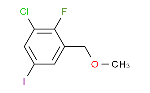 1-Chloro-2-fluoro-5-iodo-3-(methoxymethyl)benzene