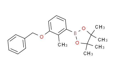 2-(3-(benzyloxy)-2-methylphenyl)-4,4,5,5-tetramethyl-1,3,2-dioxaborolane