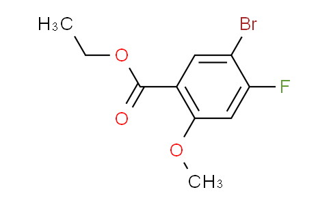 Ethyl 5-bromo-4-fluoro-2-methoxybenzoate