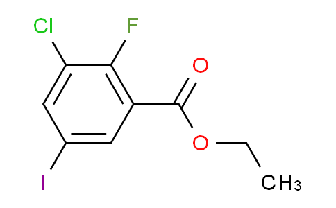 Ethyl 3-chloro-2-fluoro-5-iodobenzoate