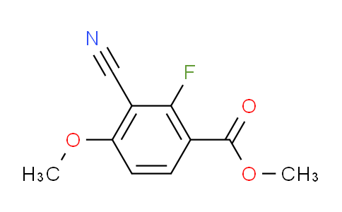 methyl 3-cyano-2-fluoro-4-methoxybenzoate