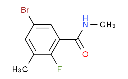 5-bromo-2-fluoro-N,3-dimethylbenzamide