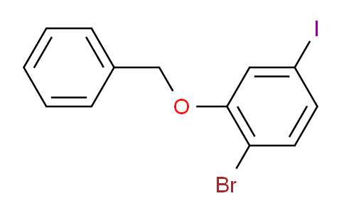 2-(benzyloxy)-1-bromo-4-iodobenzene