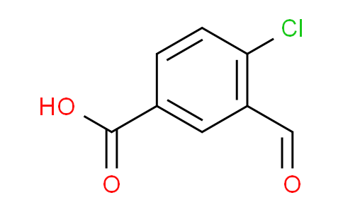 4-chloro-3-formylbenzoic acid