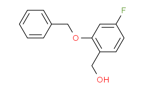 (2-(benzyloxy)-4-fluorophenyl)methanol