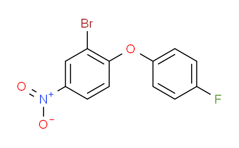 2-bromo-1-(4-fluorophenoxy)-4-nitrobenzene