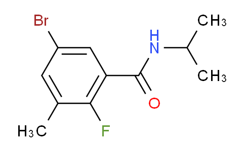 5-bromo-2-fluoro-N-isopropyl-3-methylbenzamide