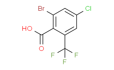 2-bromo-4-chloro-6-(trifluoromethyl)benzoic acid