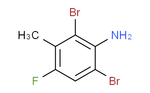 2,6-dibromo-4-fluoro-3-methylaniline