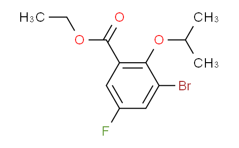 ethyl 3-bromo-5-fluoro-2-isopropoxybenzoate