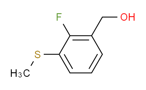 (2-fluoro-3-(methylthio)phenyl)methanol