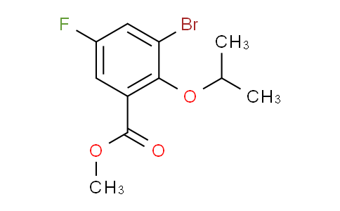 methyl 3-bromo-5-fluoro-2-isopropoxybenzoate