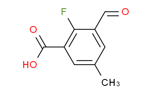 2-Fluoro-3-formyl-5-methylbenzoic acid