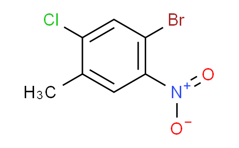 1-bromo-5-chloro-4-methyl-2-nitrobenzene