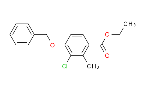 ethyl 4-(benzyloxy)-3-chloro-2-methylbenzoate