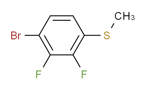 (4-bromo-2,3-difluorophenyl)(methyl)sulfane