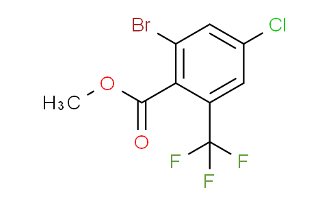 methyl 2-bromo-4-chloro-6-(trifluoromethyl)benzoate