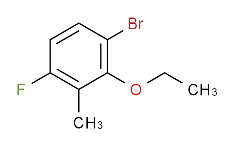 1-Bromo-2-ethoxy-4-fluoro-3-methylbenzene