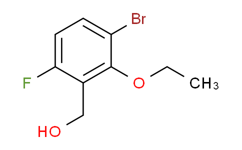 (3-Bromo-2-ethoxy-6-fluorophenyl)methanol