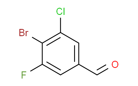 4-Bromo-3-chloro-5-fluorobenzaldehyde