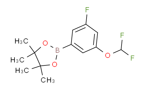 2-(3-(Difluoromethoxy)-5-fluorophenyl)-4,4,5,5-tetramethyl-1,3,2-dioxaborolane