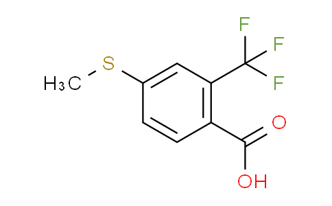 4-(Methylthio)-2-(trifluoromethyl)benzoic acid