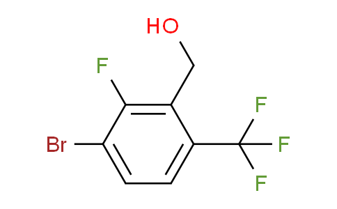 (3-Bromo-2-fluoro-6-(trifluoromethyl)phenyl)methanol