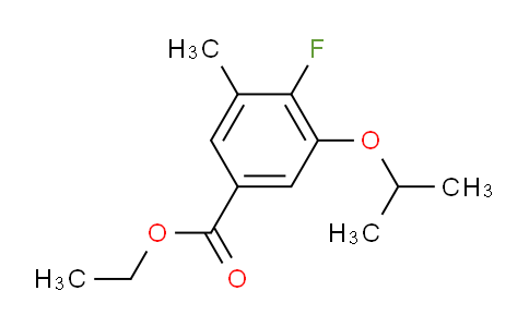 Ethyl 4-fluoro-3-isopropoxy-5-methylbenzoate