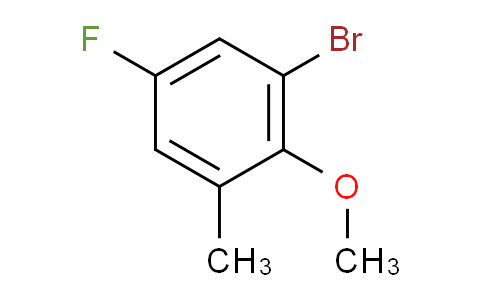 1-Bromo-5-fluoro-2-methoxy-3-methylbenzene
