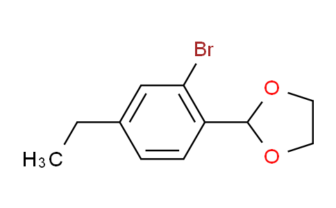 2-(2-Bromo-4-ethylphenyl)-1,3-dioxolane