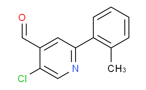 5-Chloro-2-(o-tolyl)isonicotinaldehyde