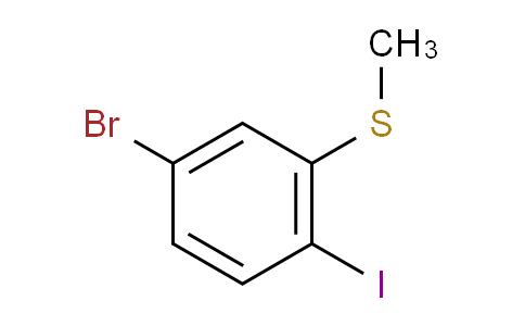 (5-Bromo-2-iodophenyl)(methyl)sulfane