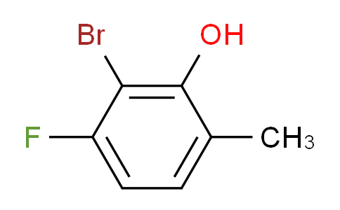 2-溴-3-氟-6-甲基苯酚
