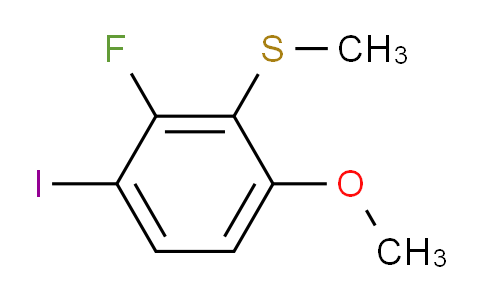 (2-Fluoro-3-iodo-6-methoxyphenyl)(methyl)sulfane