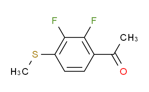 1-(2,3-Difluoro-4-(methylthio)phenyl)ethanone