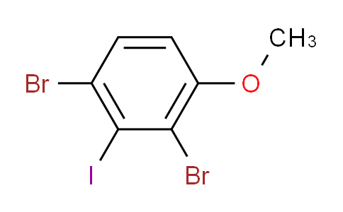 1,3-Dibromo-2-iodo-4-methoxybenzene