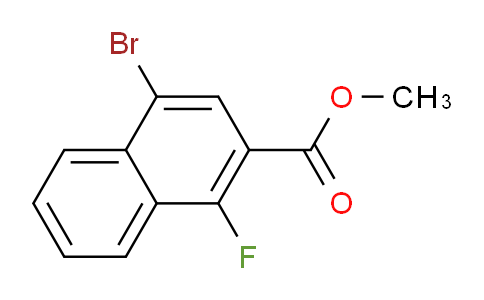 Methyl 4-bromo-1-fluoro-2-naphthoate