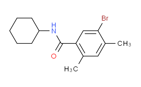 5-Bromo-N-cyclohexyl-2,4-dimethylbenzamide