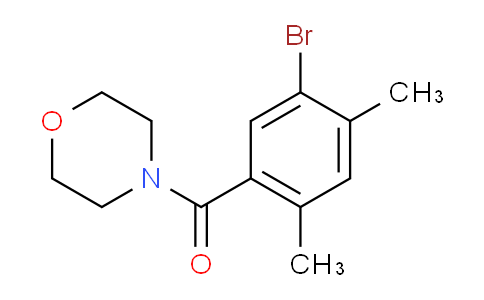 (5-Bromo-2,4-dimethylphenyl)(morpholino)methanone
