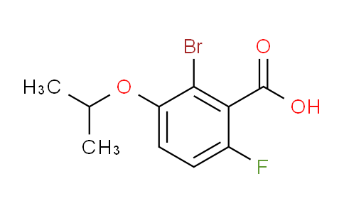 2-Bromo-6-fluoro-3-isopropoxybenzoic acid